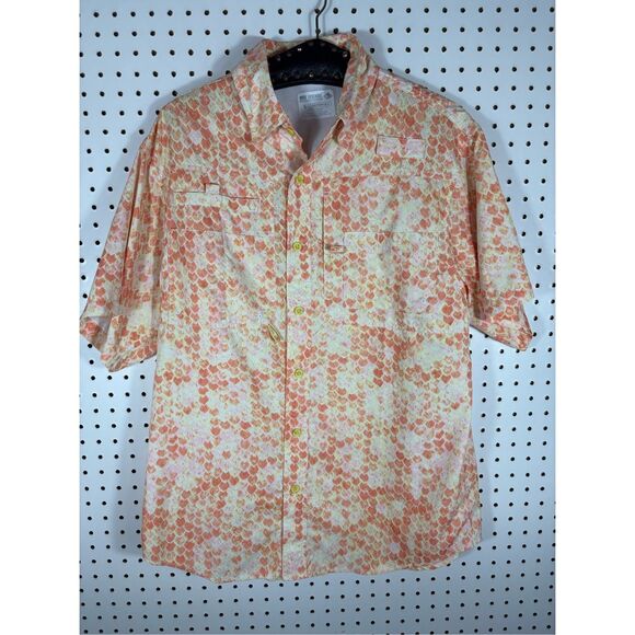 Reel Legends button down performance shirt size S OVERSIZED - Picture 1 of 7